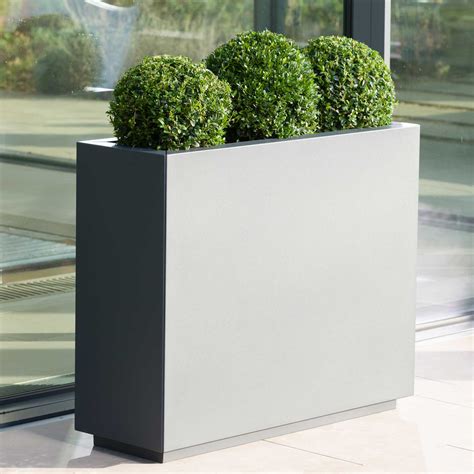 metal planter boxes modern|contemporary planter boxes.